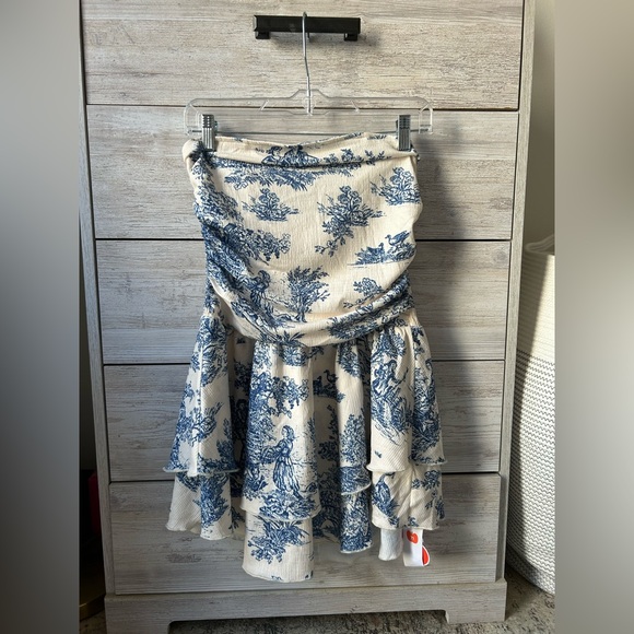 Rouched Mini Dress - Picture 1 of 5